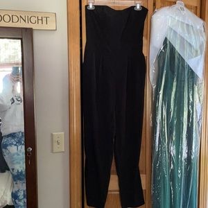 Express strapless jumpsuit